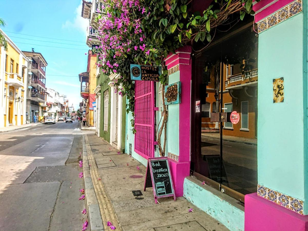 Cartagena Hostel La Antigua Capsula المظهر الخارجي الصورة